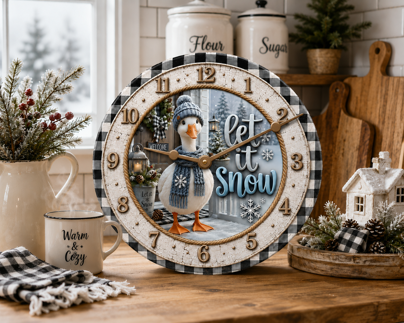 LET IT SNOW GOOSE BUNDLE OF 6