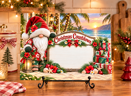 TROPICAL GNOME COUNTDOWN