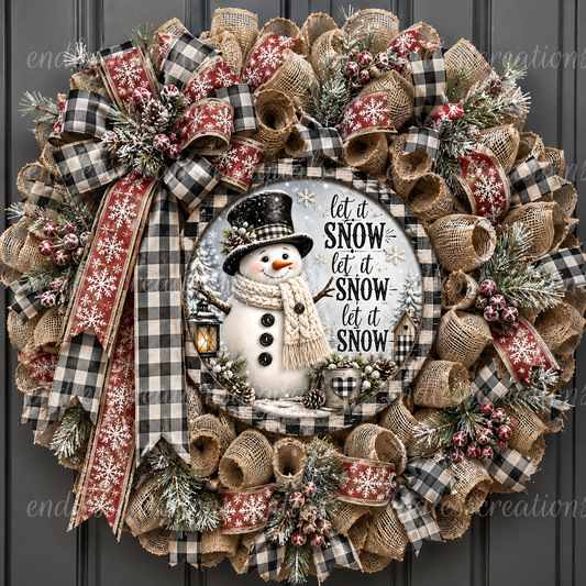 LET IT SNOW ROUND