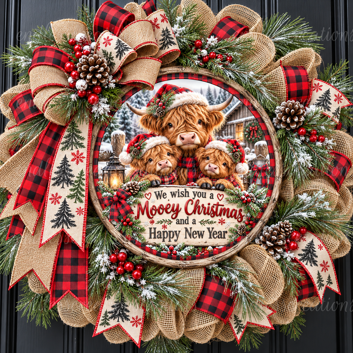 MOOEY CHRISTMAS ROUND ONLY