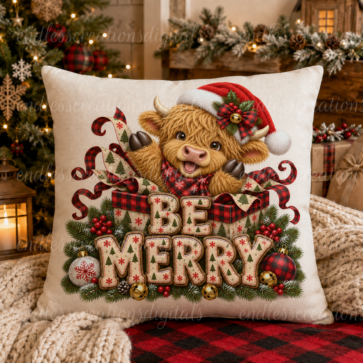BE MERRY HIGHLAND TRANSPARENCY