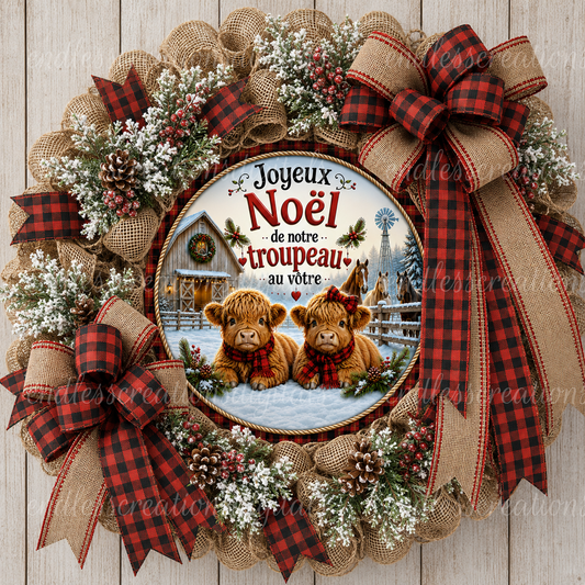 FRENCH VERSION CHRISTMAS HIGHLANDS ROUND ONLY