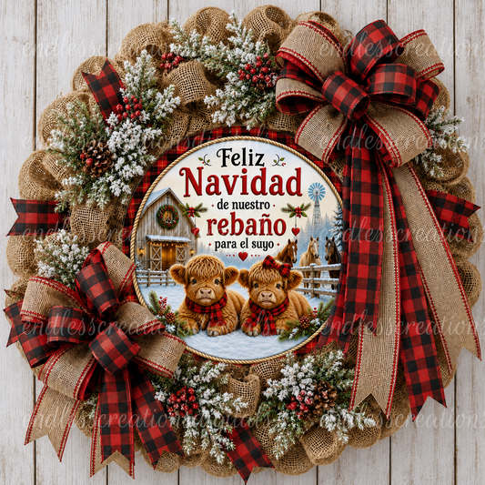 SPANISH VERSION CHRISTMAS HIGHLANDS ROUND ONLY
