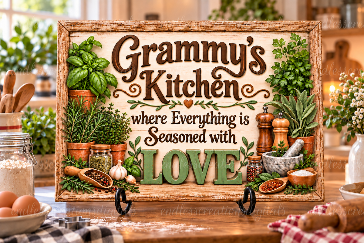 GRAMMY'S KITCHEN BUNDLE OF 2