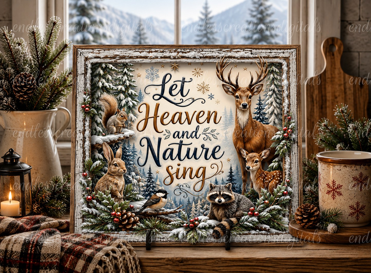 HEAVEN AND NATURE SQUARE ONLY