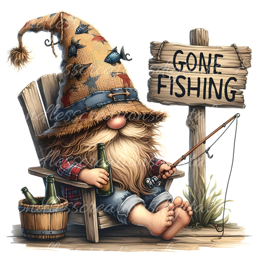 GONE FISHING