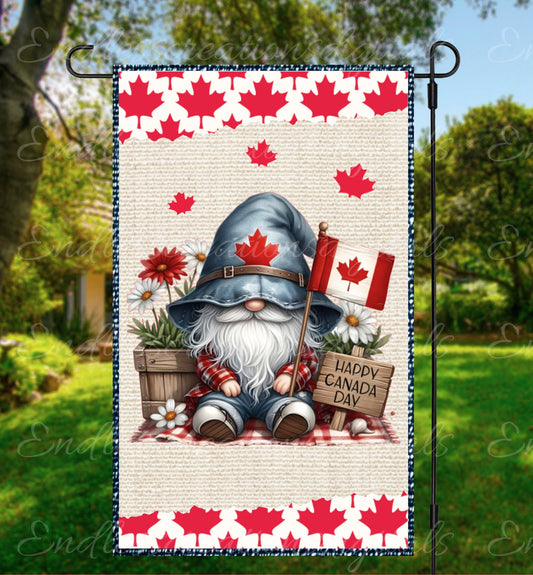 CANADA DAY GARDEN FLAG