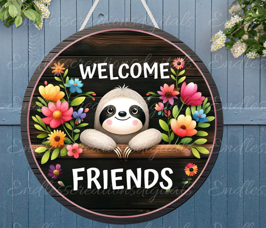 WELCOME DOOR HANGER, and wreath sign png, for sublimation high resolution 2 files for download