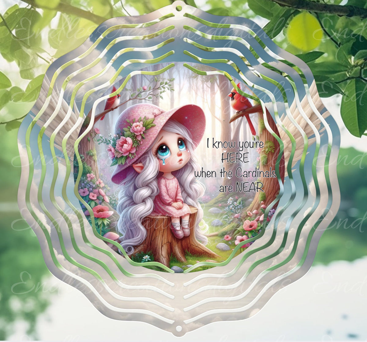 MEMORIAL WIND SPINNER png, for sublimation high resolution 2 files for download, 1 add your own text
