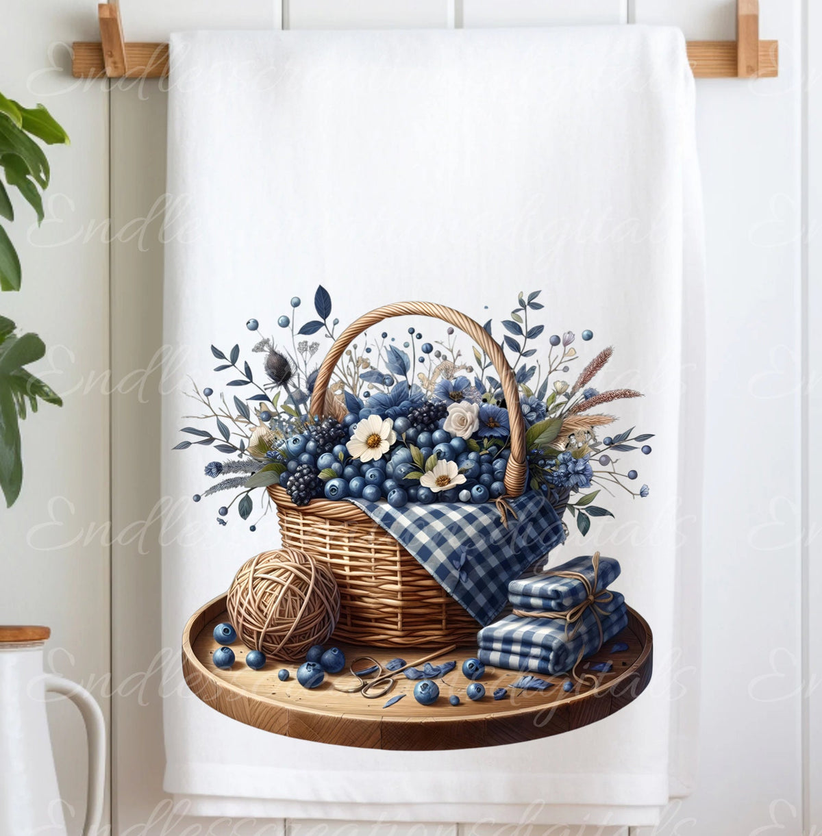 TEA TOWEL FRUIT sublimation package of 5 high definition 300png, transparent add your own text