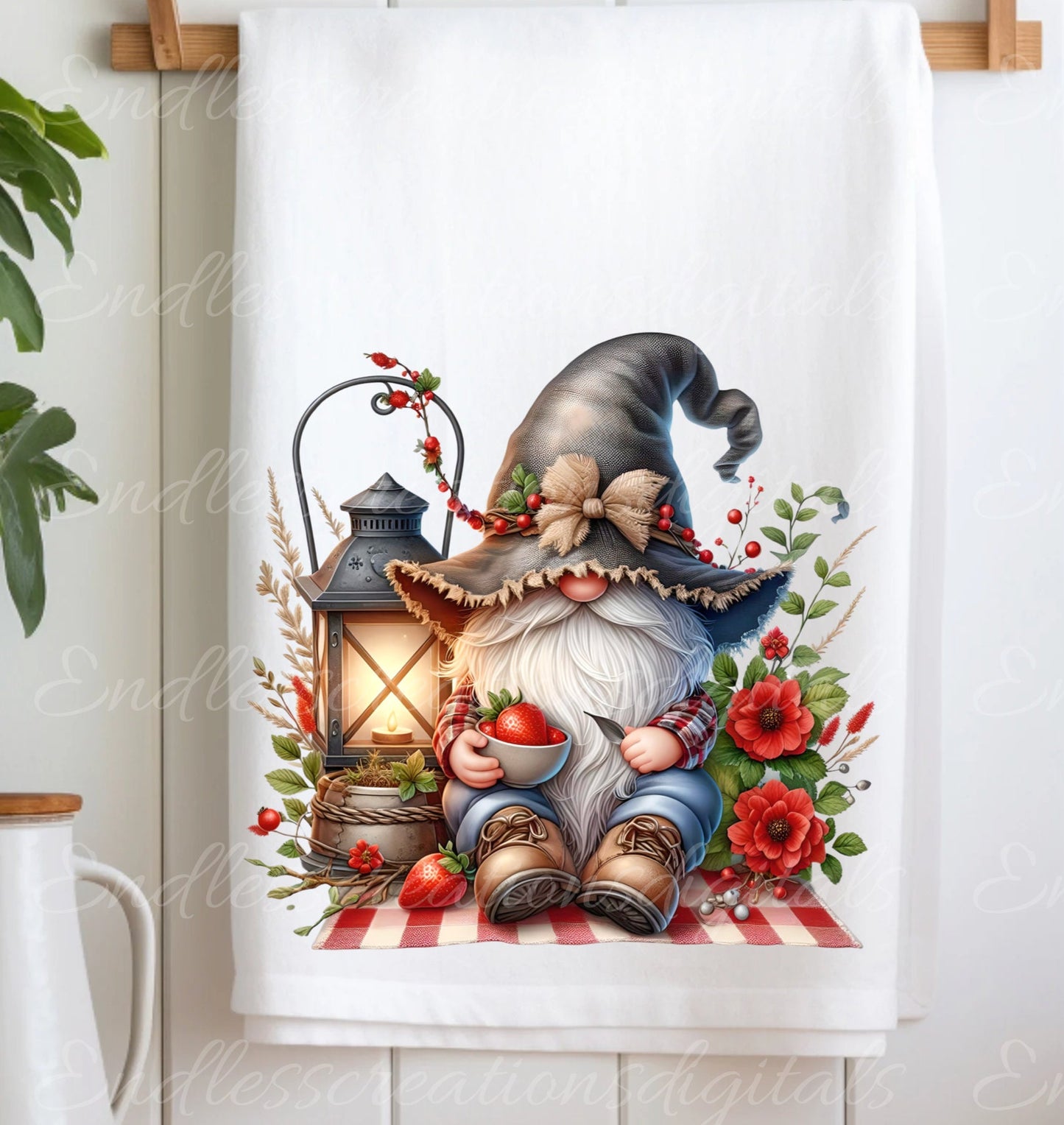 GNOME TEA TOWEL