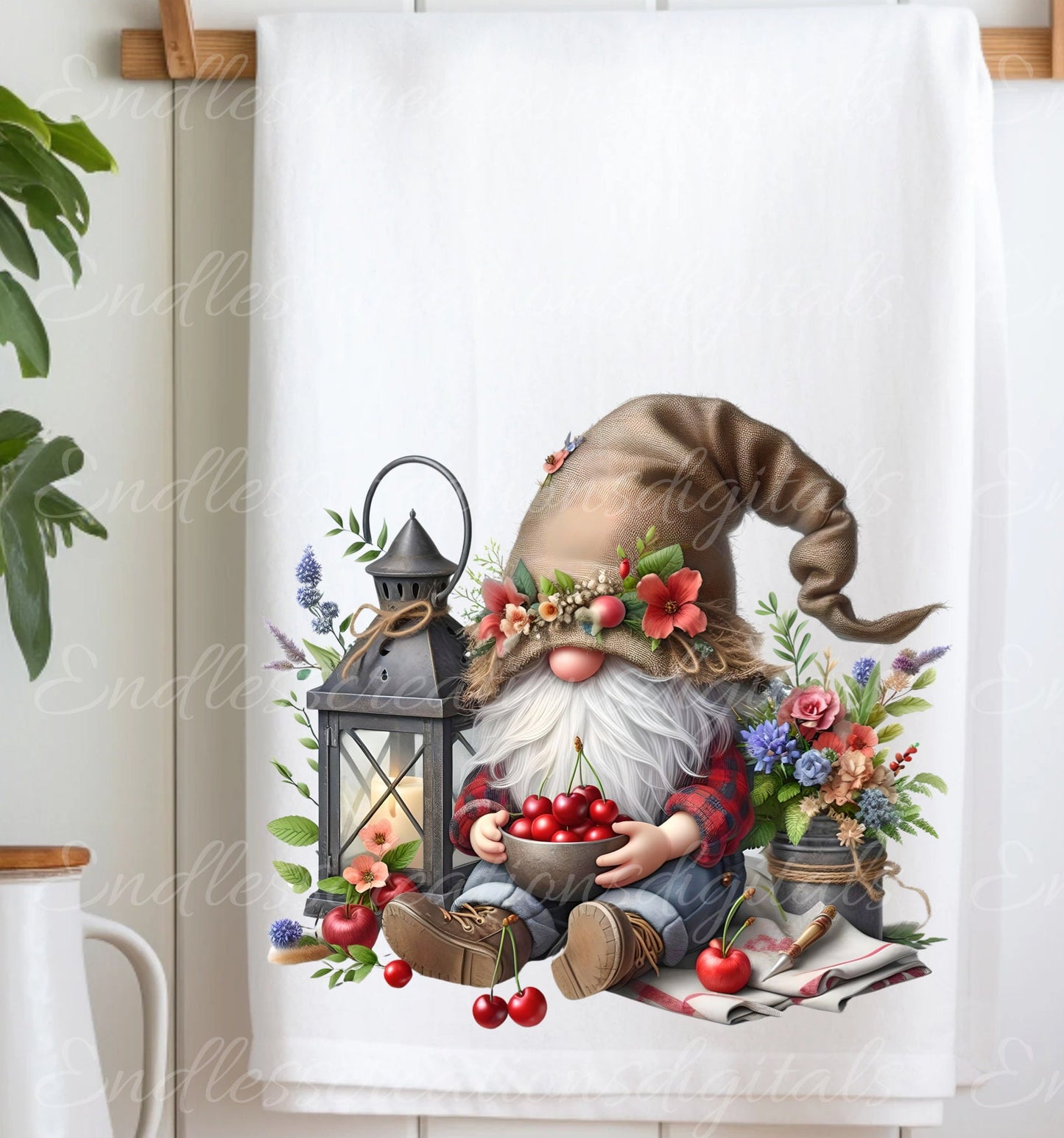 GNOME TEA TOWEL