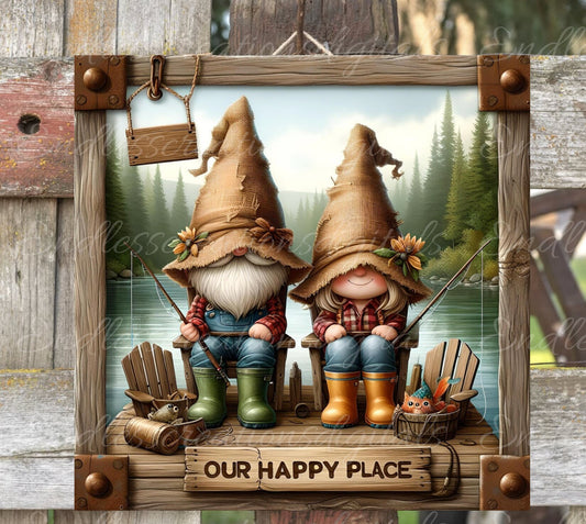 FISHING GNOMES SQUARE