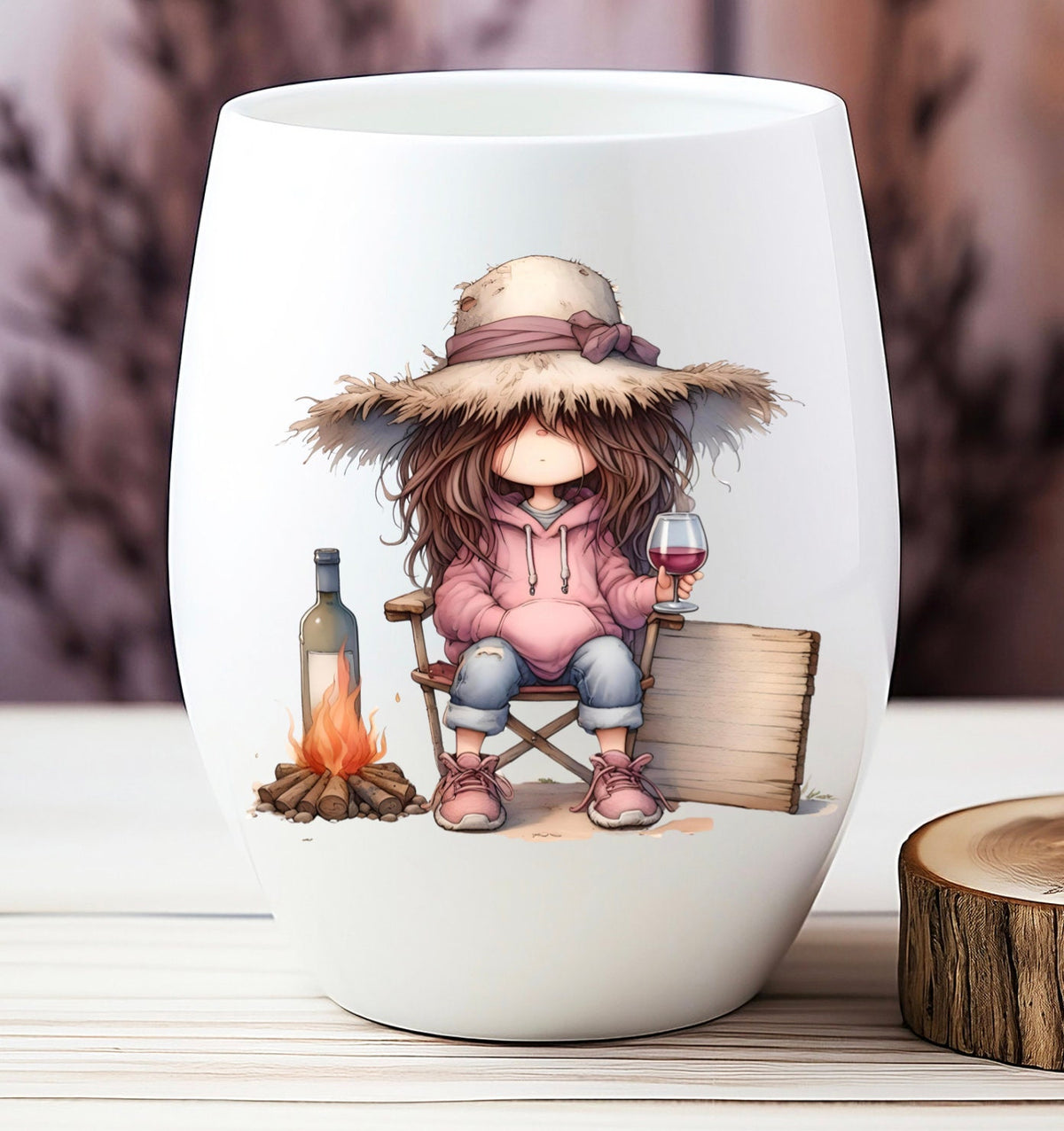 WINE GNOME SUBLIMATION gnome package of 5 high definition 300png, transparent blank signs, add your own text