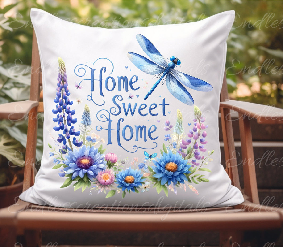 FLORAL PILLOW, TEA towel etc. sublimation package of 5 high definition 300png, transparent