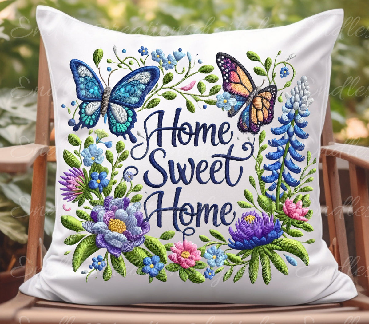 FLORAL PILLOW, TEA towel etc. sublimation package of 5 high definition 300png, transparent