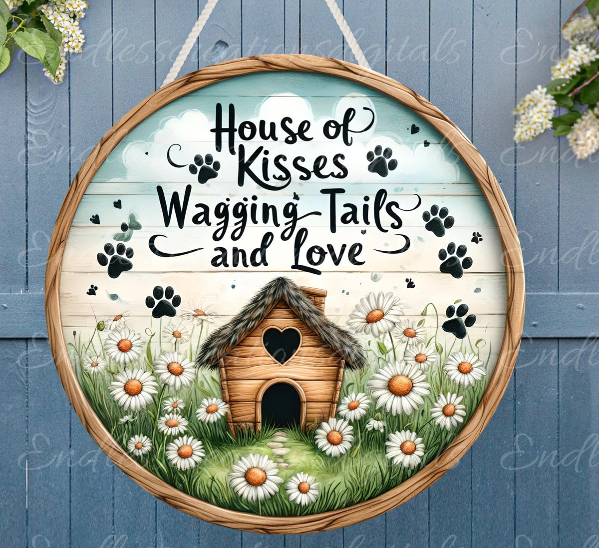 DOG PAWS SUMMER ROUND