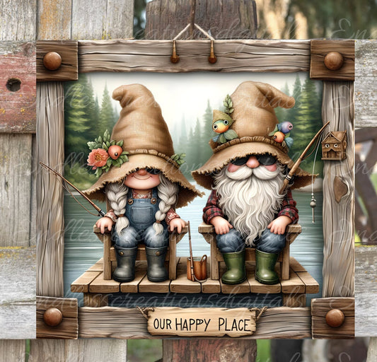 FISHING GNOMES SQUARE