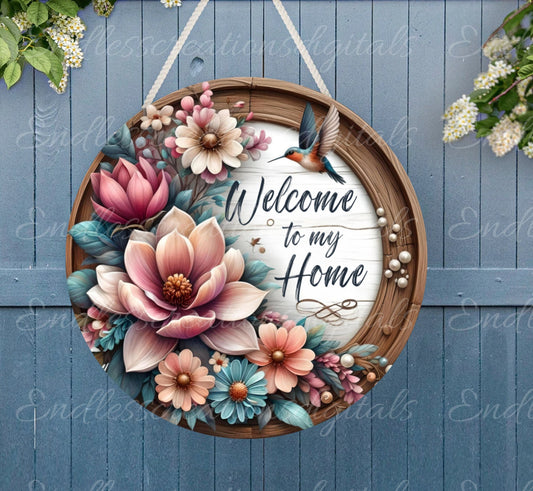 HUMMINGBIRD FLORAL SUMMER ROUND 2 FILES