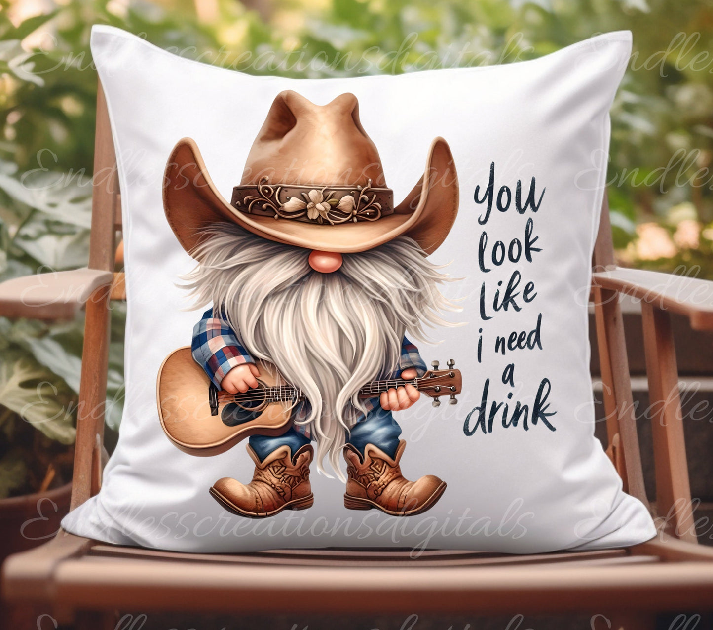 COUNTRY MUSIC GNOMES sublimation package  high definition 300png, transparent