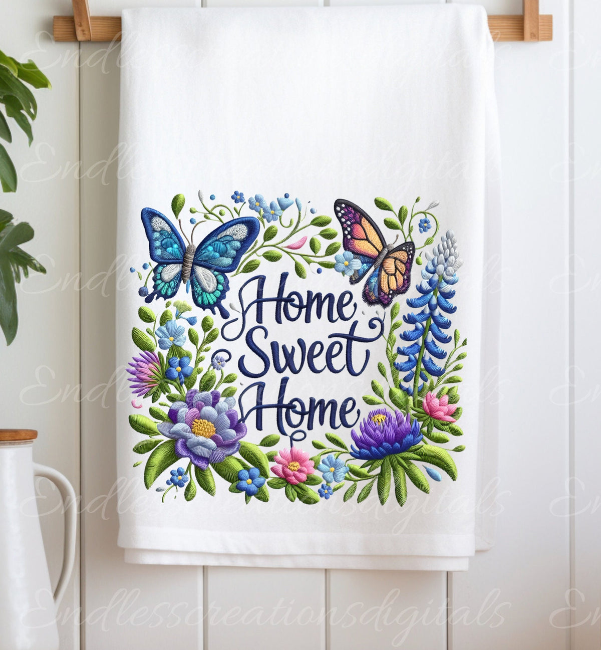 FLORAL PILLOW, TEA towel etc. sublimation package of 5 high definition 300png, transparent