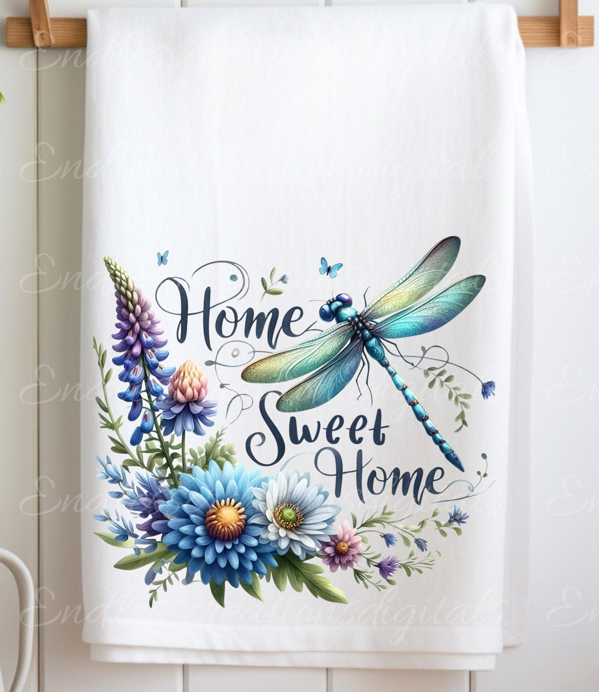 FLORAL PILLOW, TEA towel etc. sublimation package of 5 high definition 300png, transparent