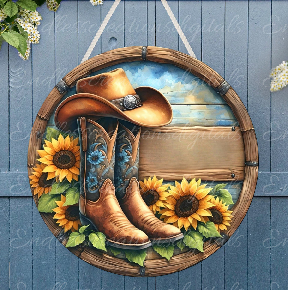 WELCOME DOOR HANGER, wreath sign png, for sublimation high resolution