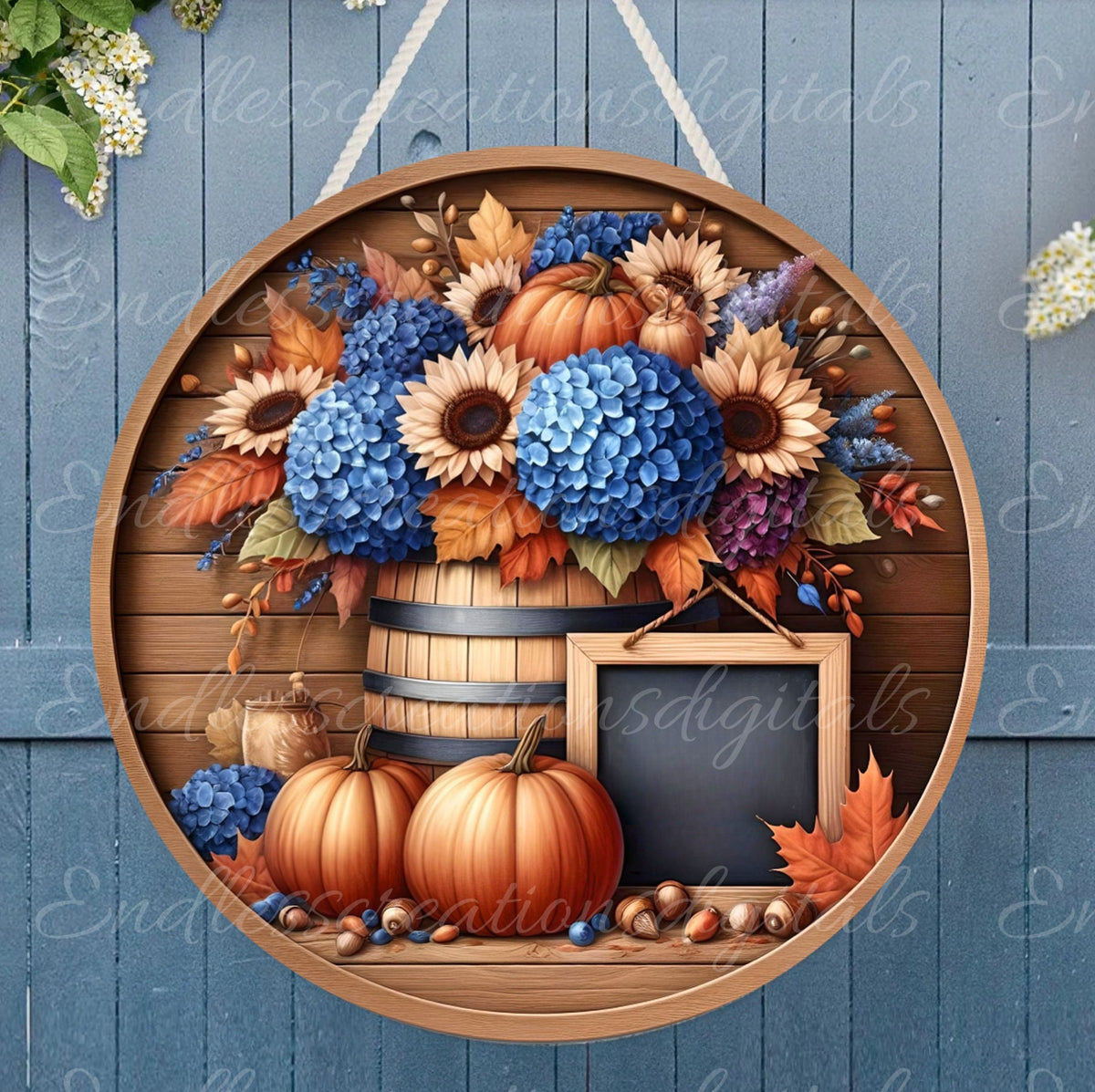 FALL FLORAL ROUND