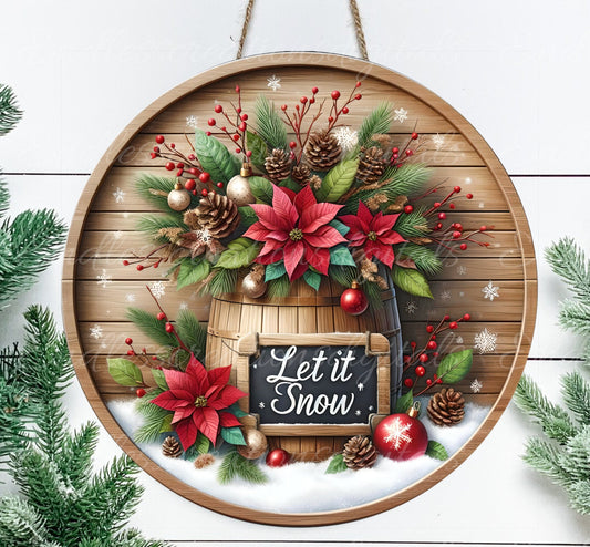 WINTER DOOR HANGER