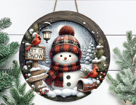WINTER SNOW ROUND