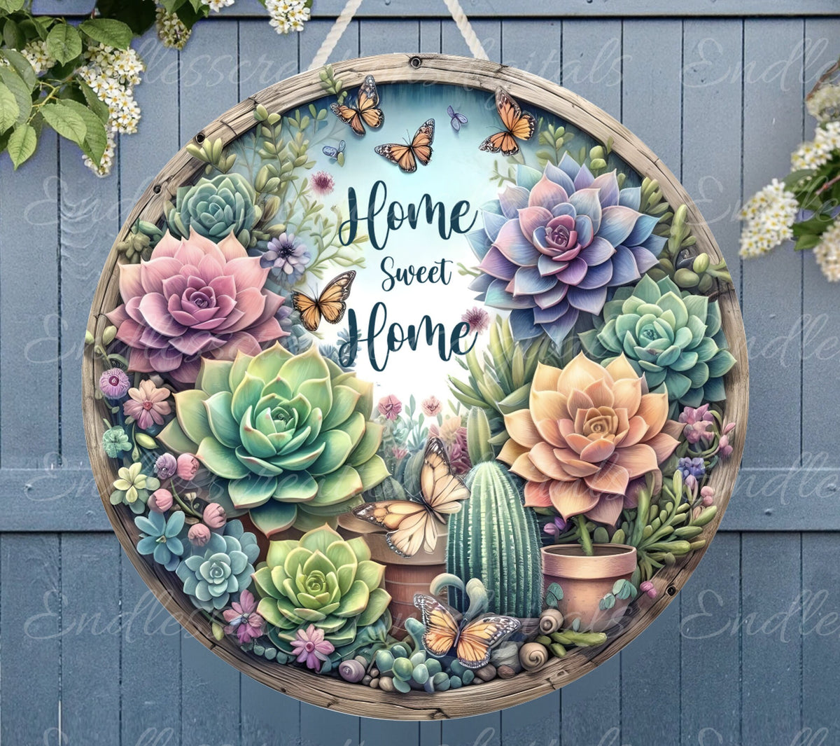 HOME SWEET HOME SUMMER SUCCULENTS