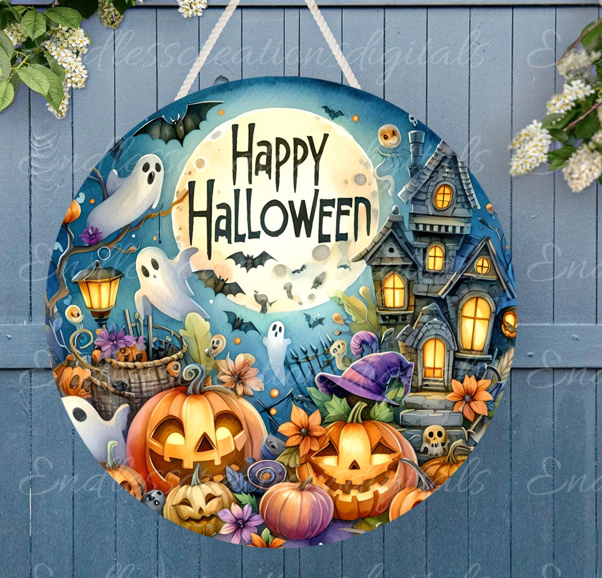 HALLOWEEN FALL DOOR HANGER
