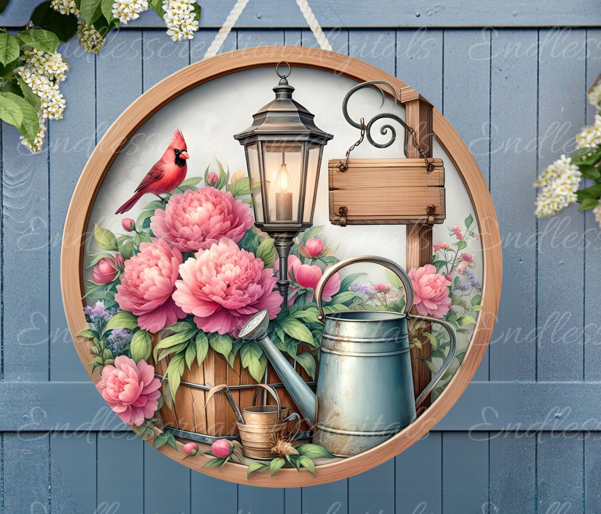 WELCOME DOOR HANGER, wreath sign png, for sublimation high resolution 2 round png 300dpi, 1 blank for your own text