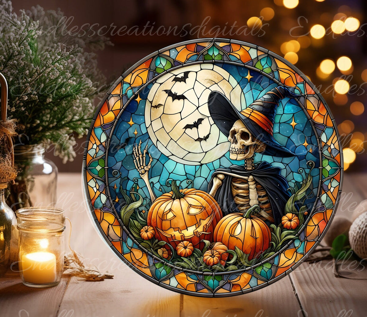 HALLOWEEN  FALL ROUND