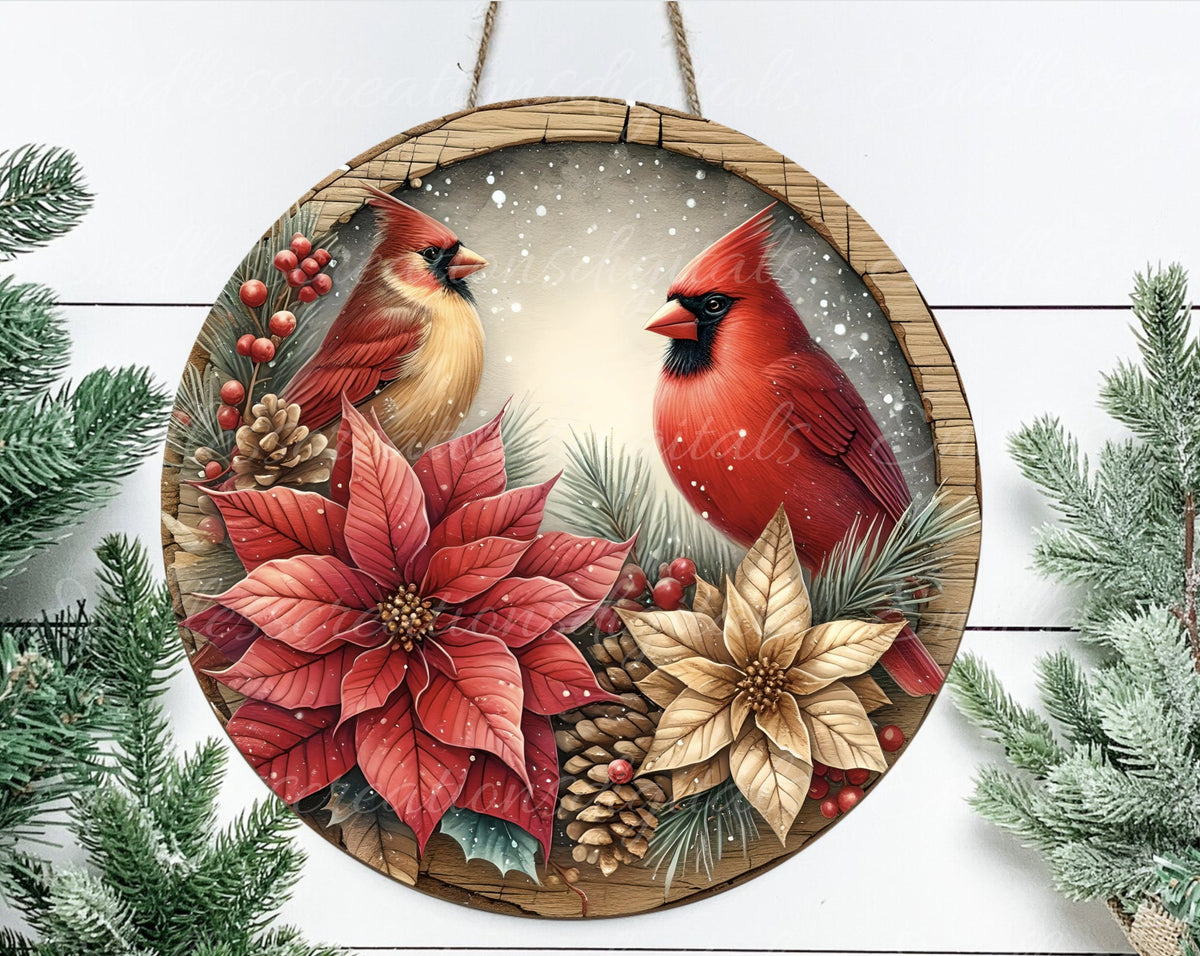 WINTER CARDINAL ROUND