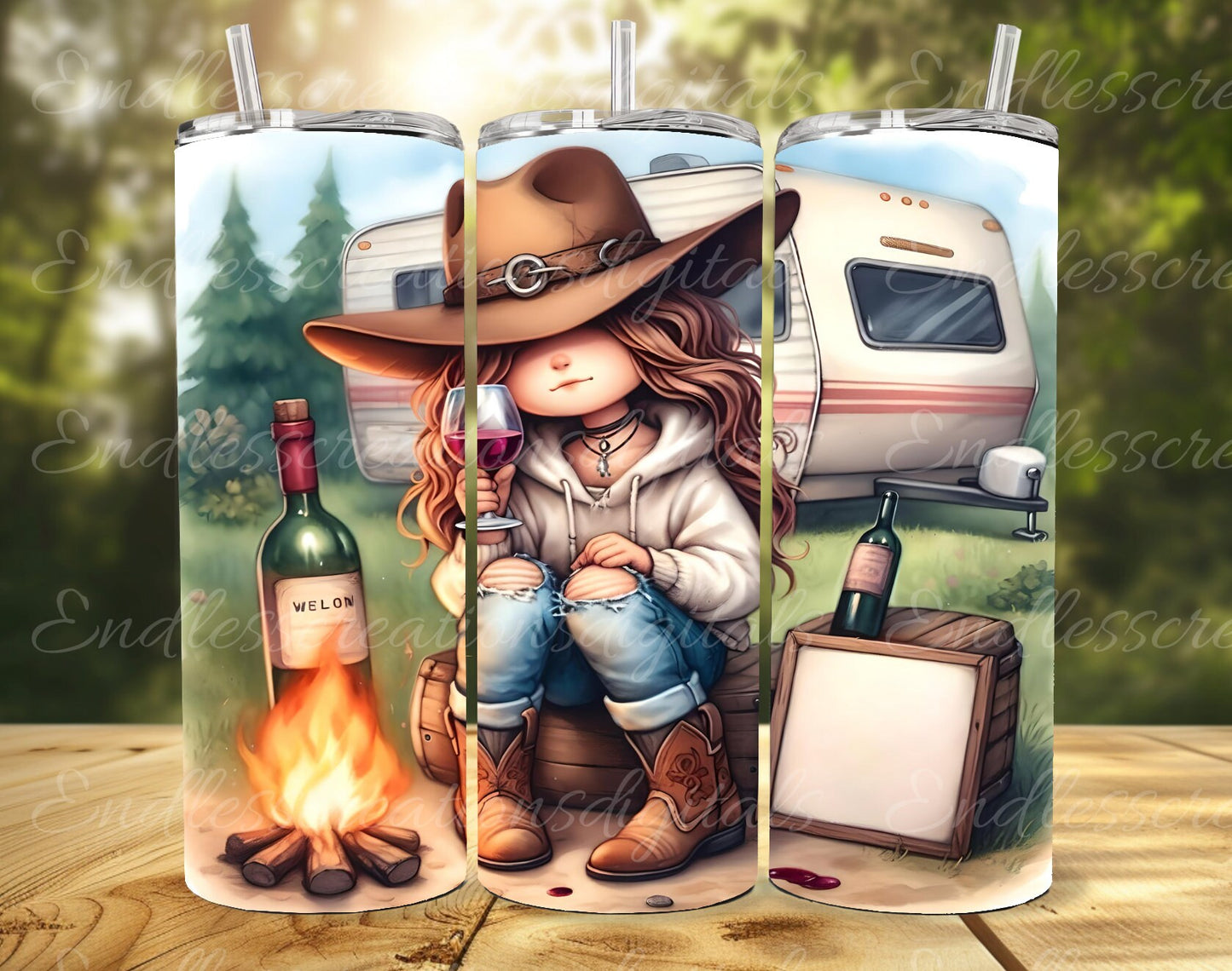 CAMPING TUMBLER SUBLIMATION summer