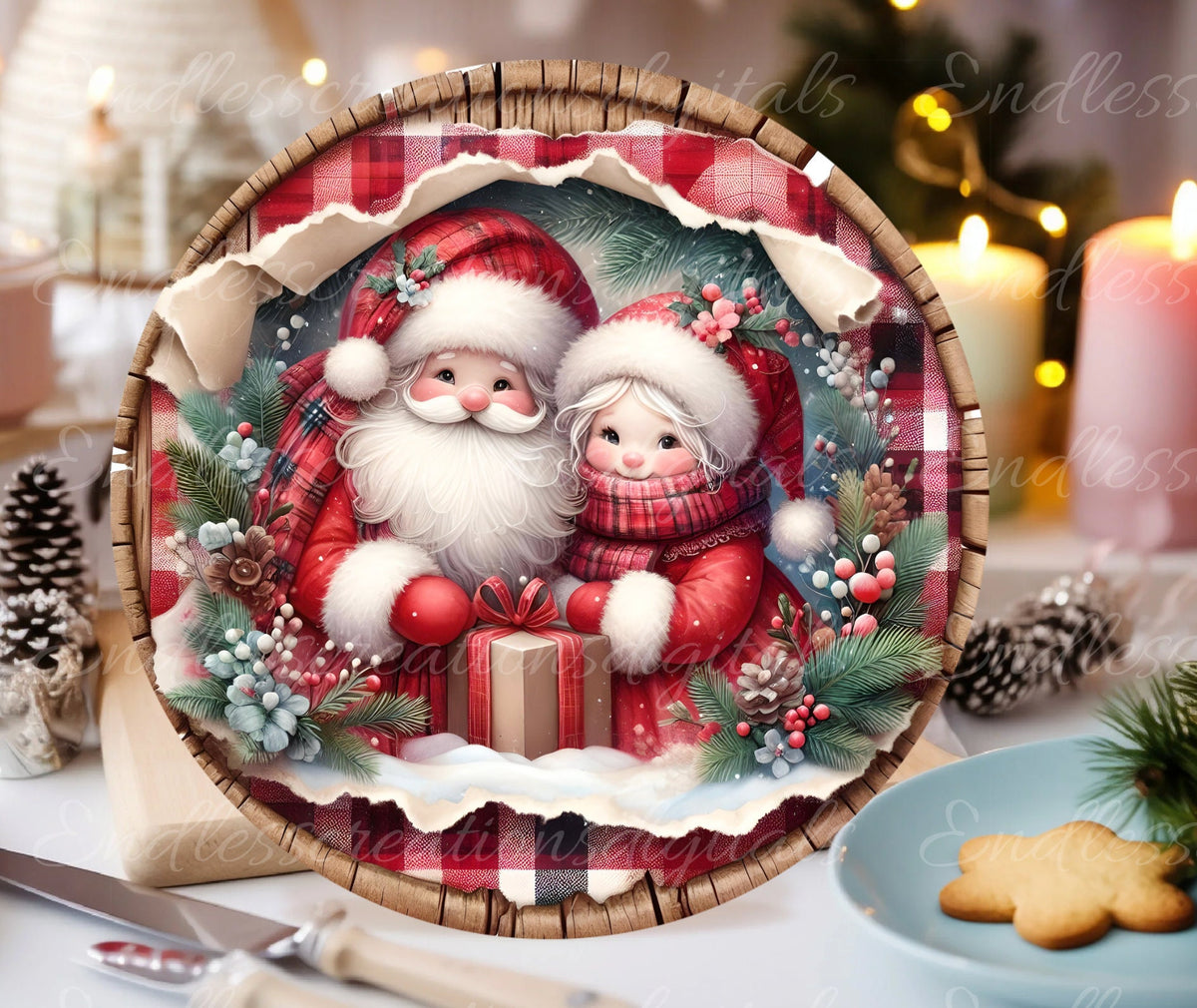 SANTA and MRS CLAUS CHRISTMAS