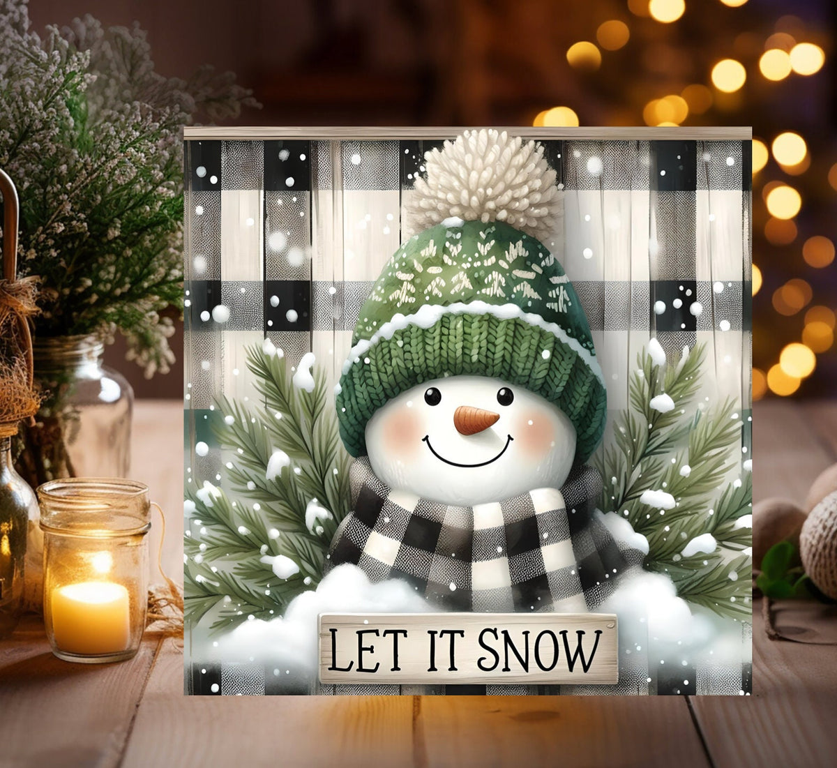 RUSTIC LET IT WINTER