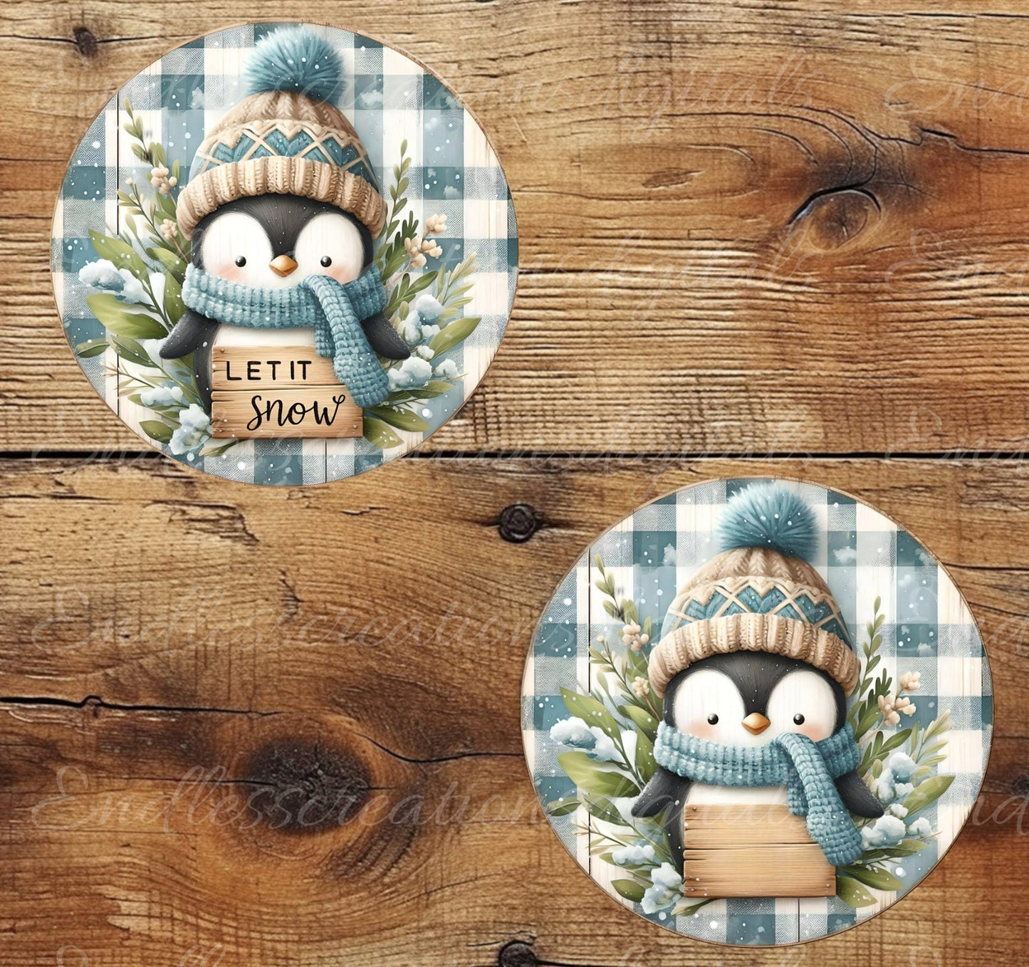 WINTER PENGUIN ROUND