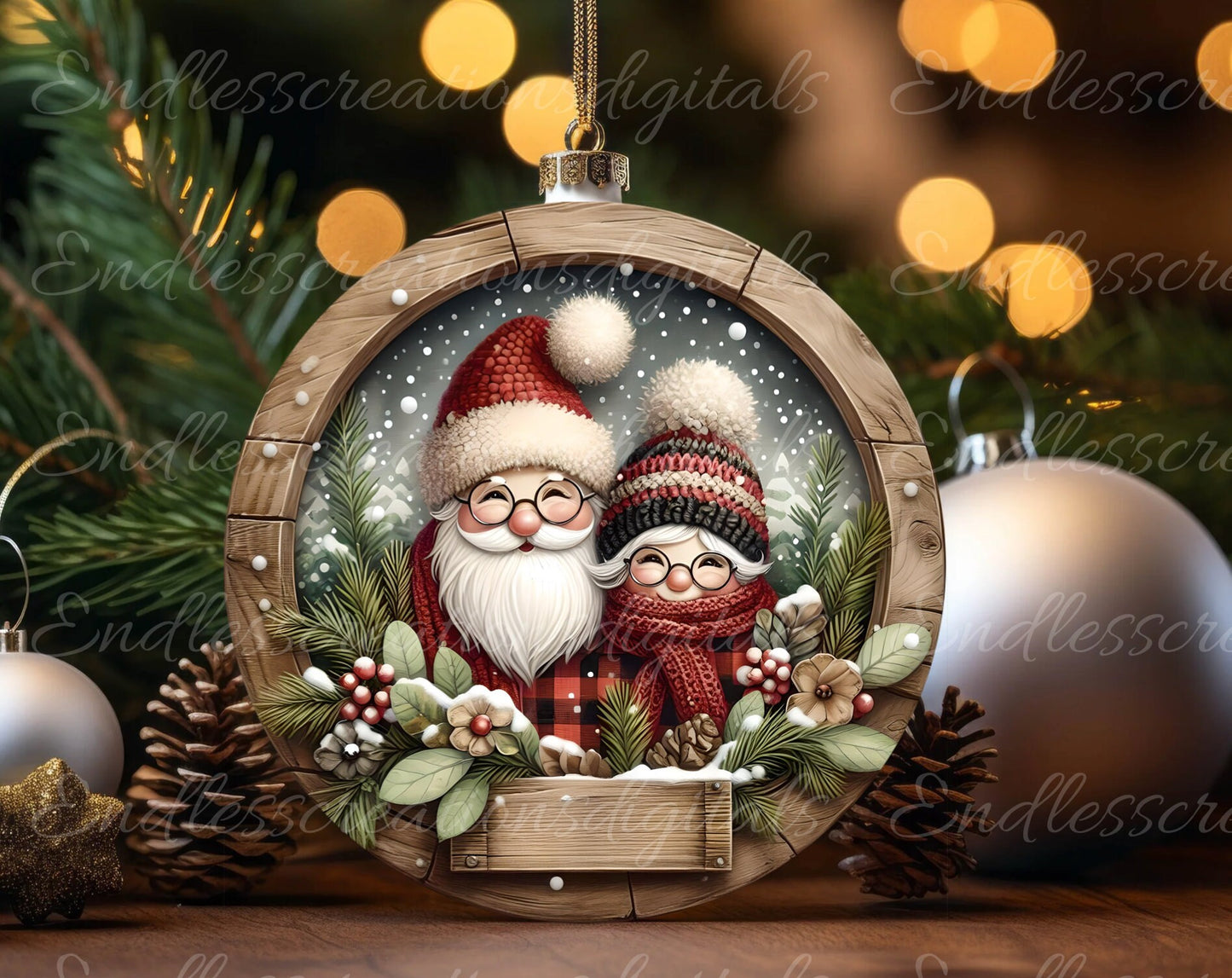 SANTA, MRS CLAUS CHRISTMAS