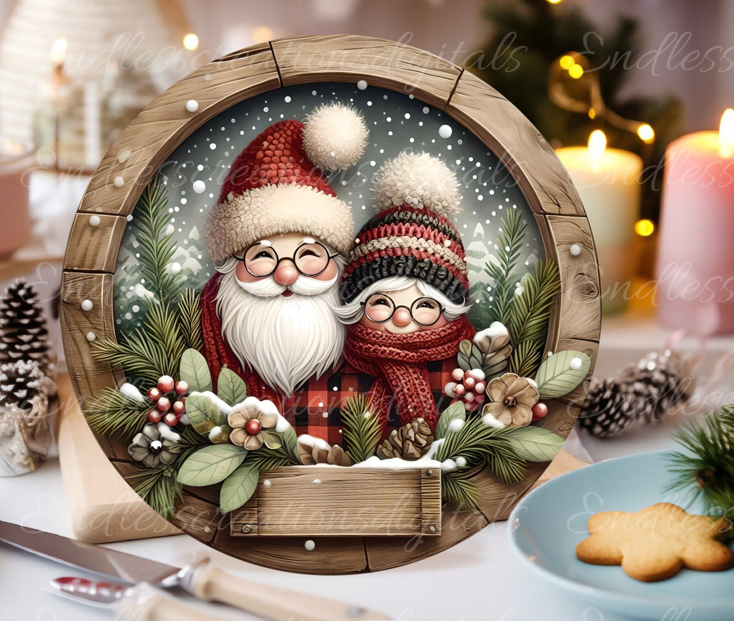 SANTA, MRS CLAUS CHRISTMAS