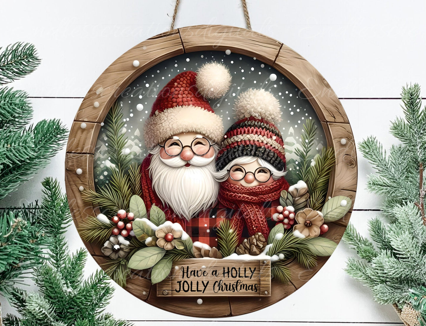 SANTA, MRS CLAUS CHRISTMAS