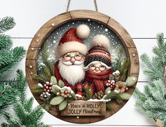 SANTA, MRS CLAUS CHRISTMAS