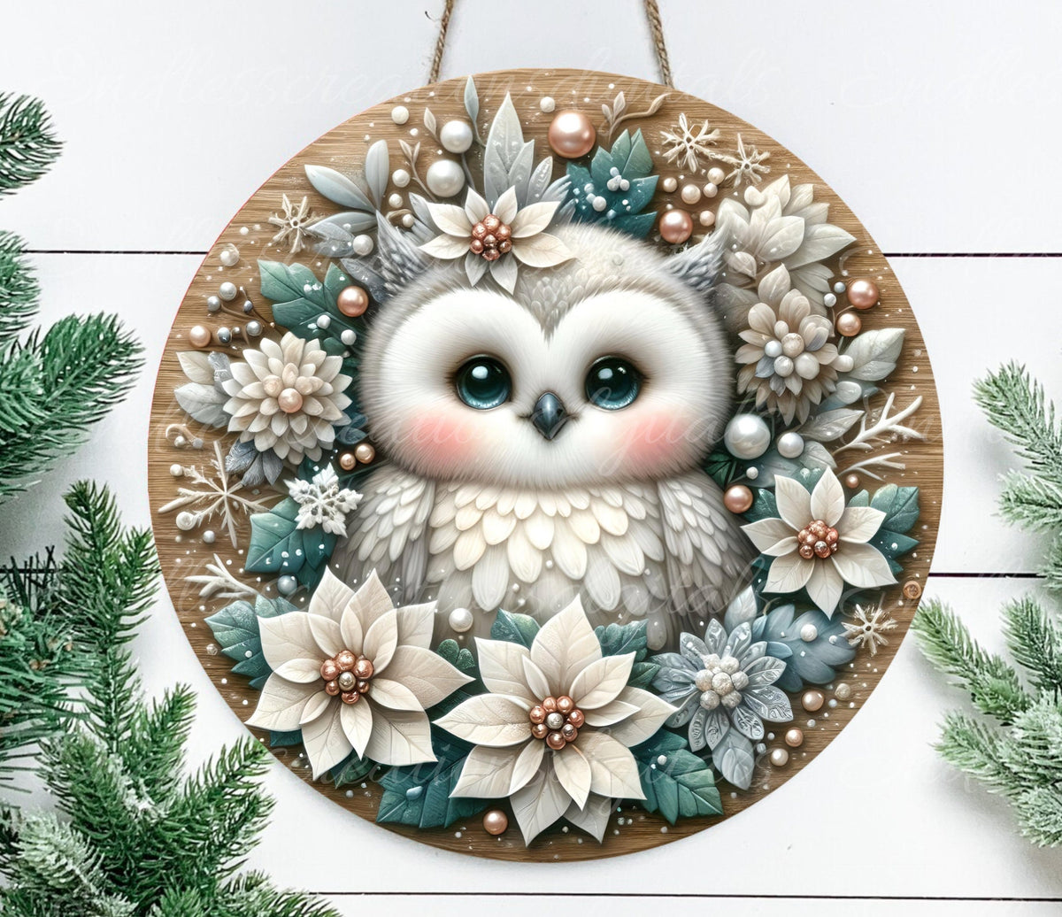 WINTER SNOW OWL