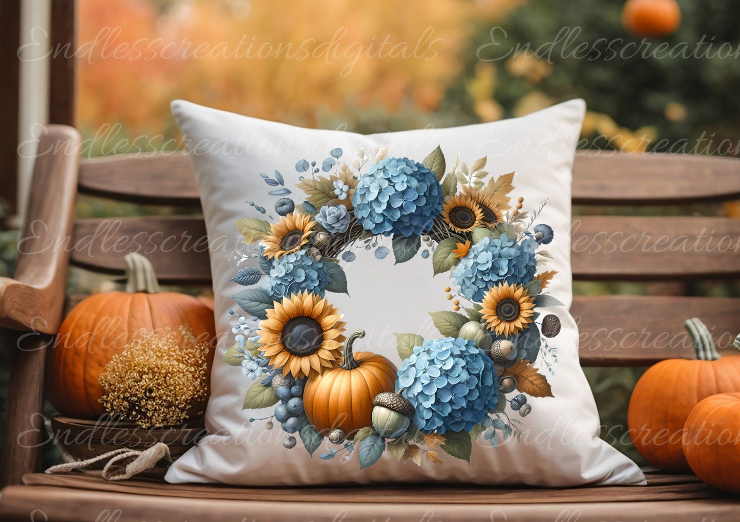 FALL PILLOW TRANSPARENCIES