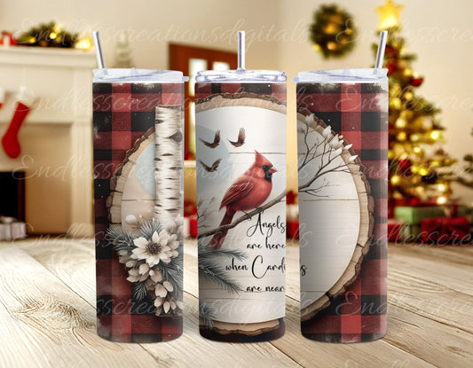 WINTER CARDINAL TUMBLER