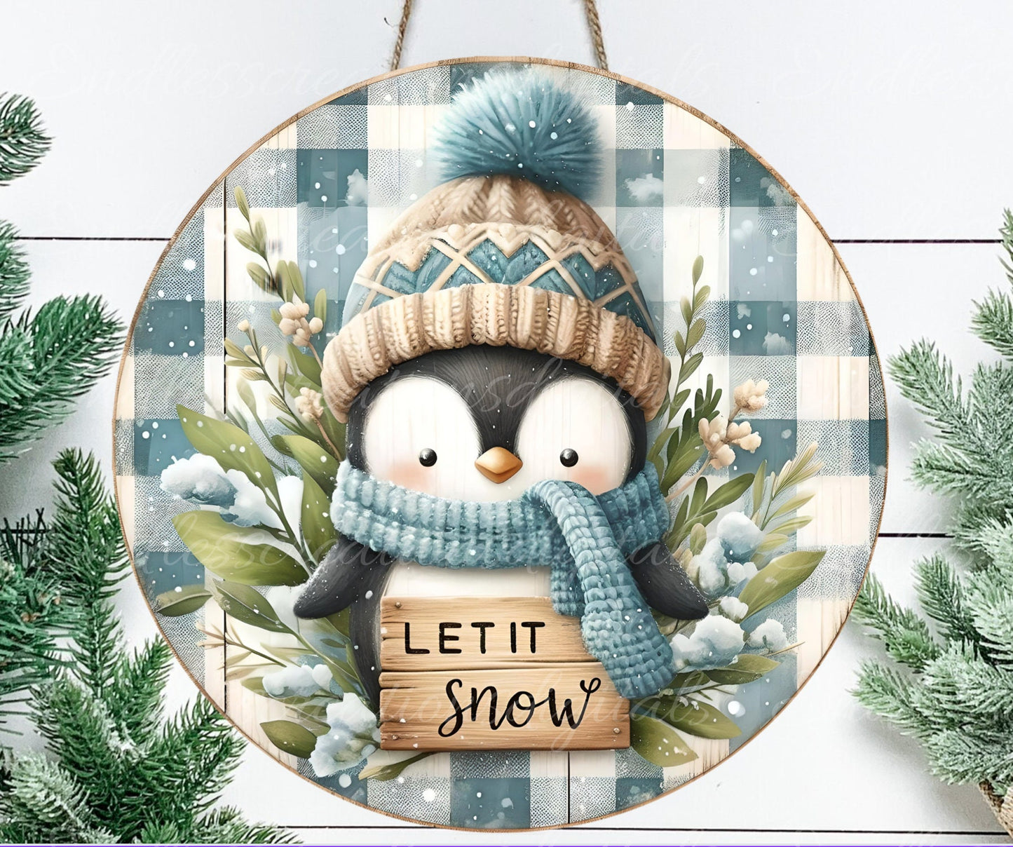 WINTER PENGUIN ROUND