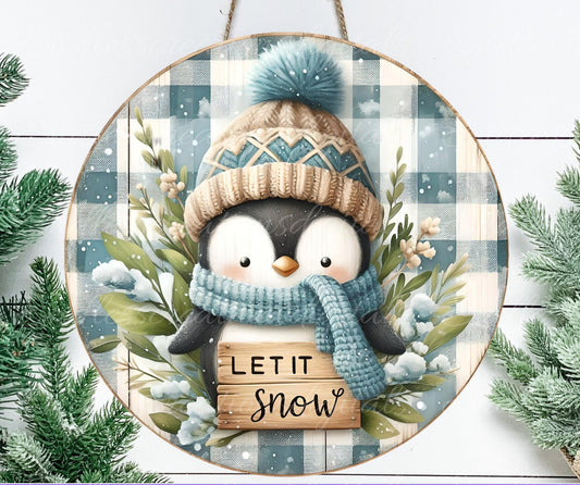 WINTER PENGUIN ROUND