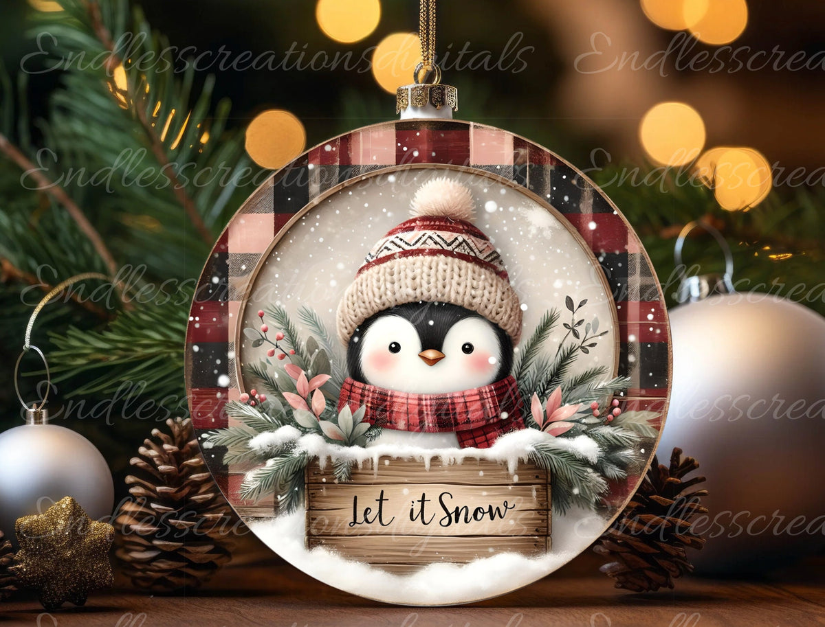 WINTER PENGUIN ROUND