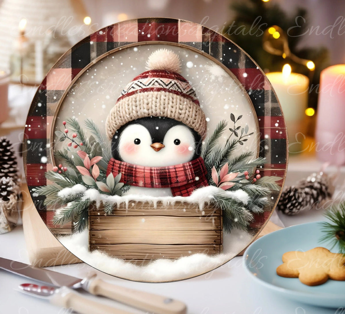 WINTER PENGUIN ROUND